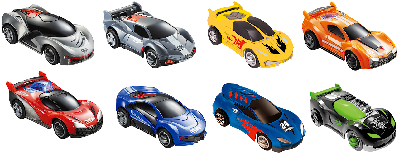 The Faster You Wave Your Hand, The Faster These Toy Cars Will Race