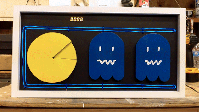 Build Your Own Pac-Man Ghost-Chomping Clock