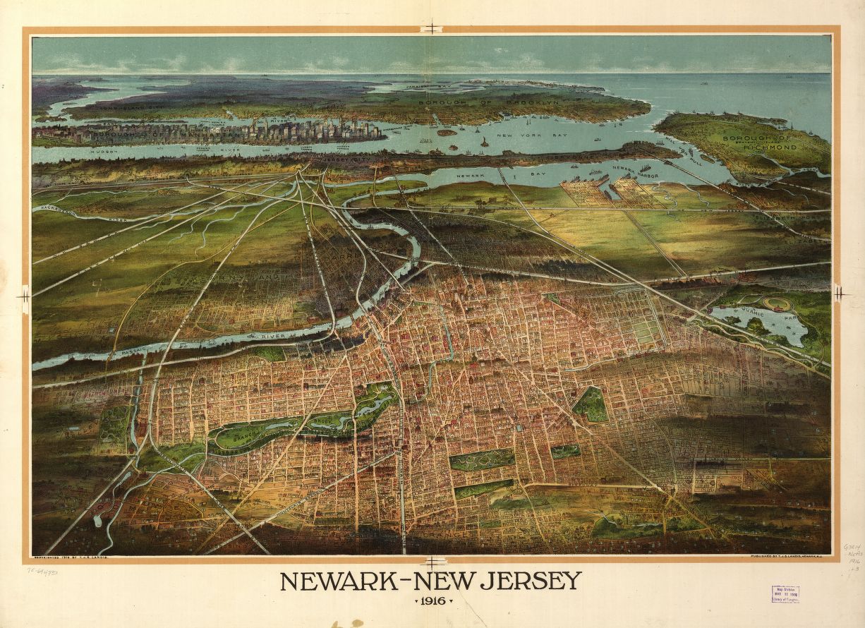 13 Gorgeous Panoramic Maps Drawn Long Before Satellites Even Existed 