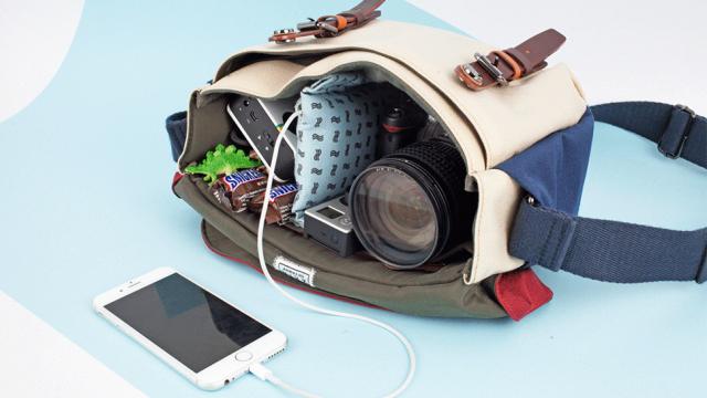 A Camera Bag Divider That Protects And Charges Your Gear