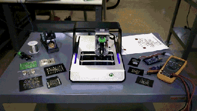 This Printer Churns Out Complex Double-Layered Circuit Boards
