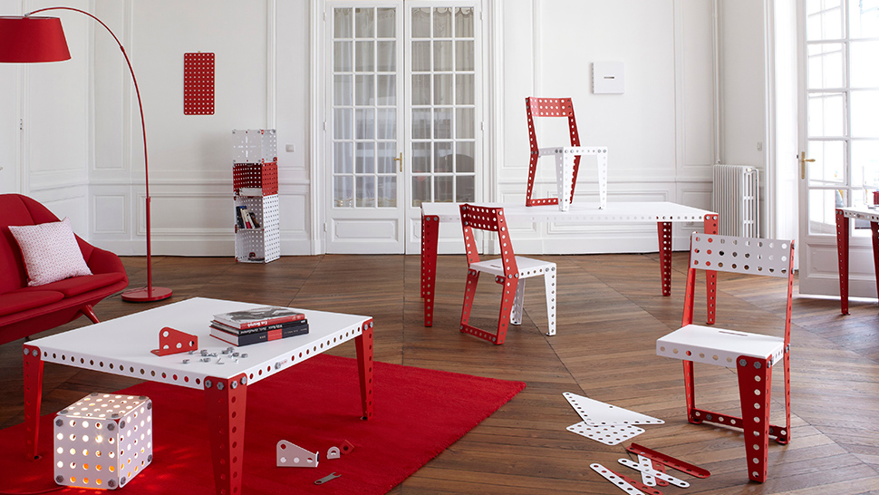 Giant Meccano Home Pieces Let You Build Whatever Furniture You Need