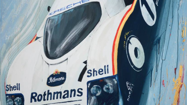 The Most Iconic Race Cars In History Captured In Beautiful Paintings