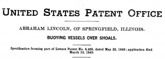 Abe Lincoln Holds The Only (And Weirdest) Presidential Patent