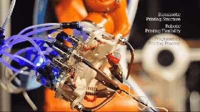 This Incredible Robotic Arm Prints Plastic Like A Spider Makes Silk