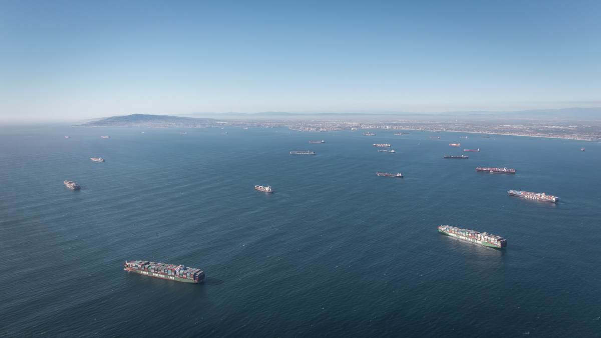 This Is What Gridlock At The Biggest Port In America Looks Like 