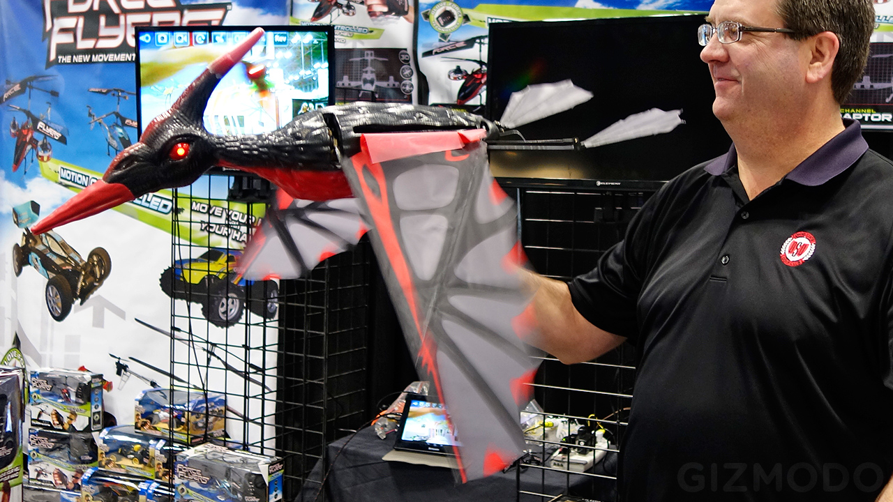 Terrorize The Skies With A Prehistoric Flying RC Pterodactyl