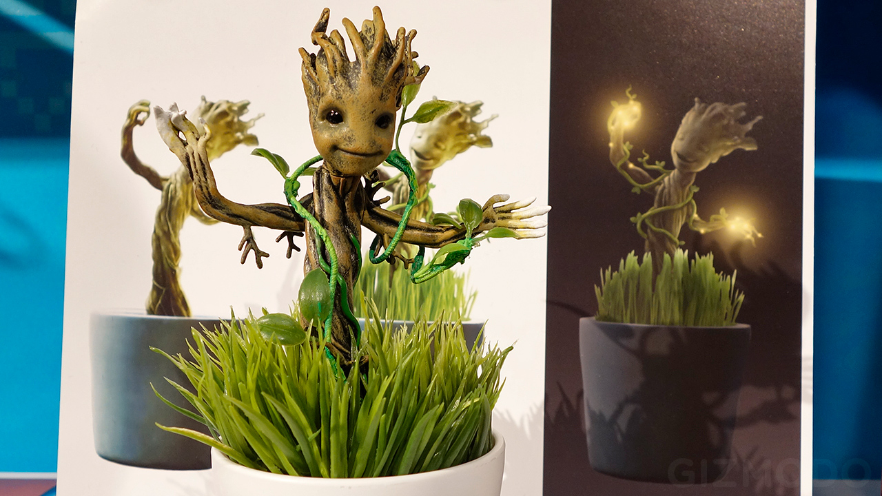 Aww, A Softly Glowing Baby Groot Is The Most Adorable Nightlight