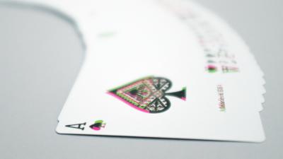 Get Trippy On Poker Night With These Glitch Playing Cards