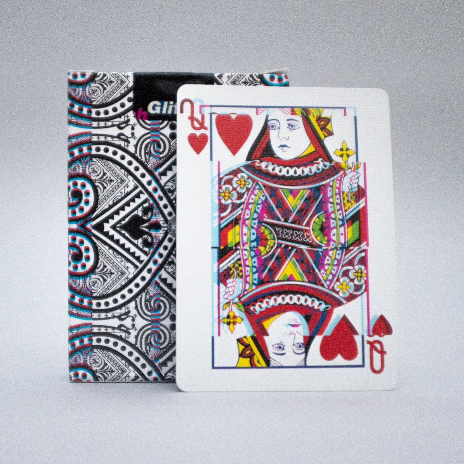 Get Trippy On Poker Night With These Glitch Playing Cards