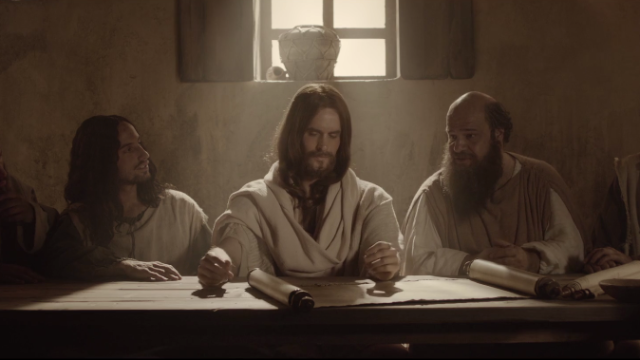 Hilarous Ad Shows Jesus Planning His Stunts With His Marketing Team 
