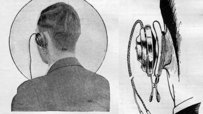 These Headphones From 1927 Look So Much Worse Than Earbuds