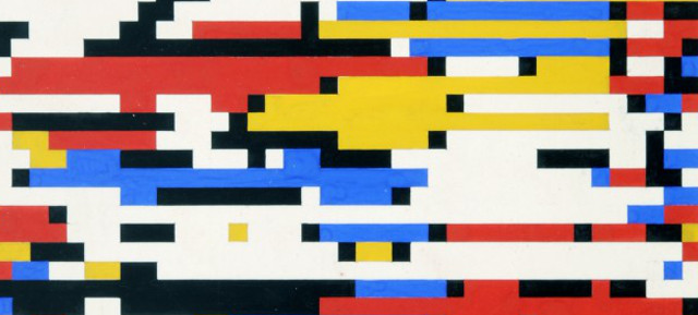 This Digital Mondrian Was Made In 1964