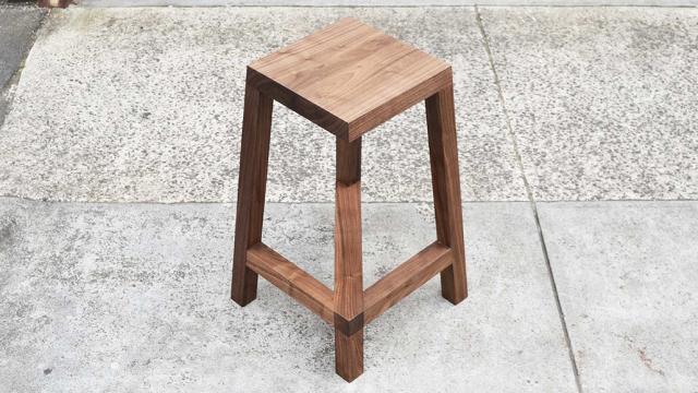 This Australian-Designed Optical Illusion Bar Stool Is Actually Safe For Sitting