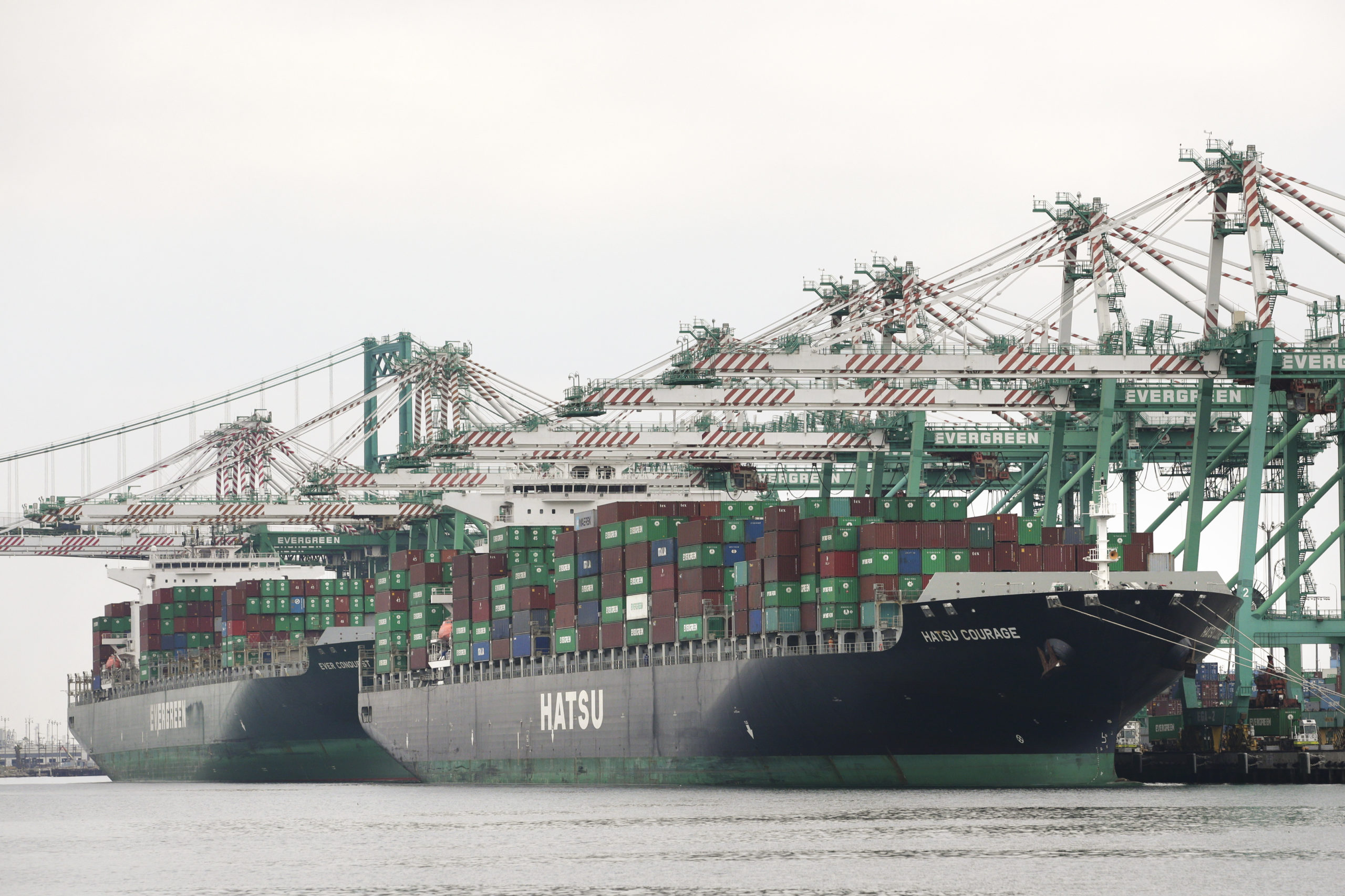 Why Are These Massive Cargo Ships Trapped At 29 US Ports?