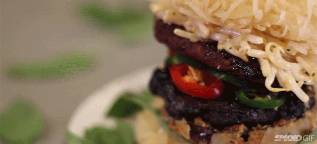 A Pho Burger Looks Way More Delicious Than A Ramen Burger
