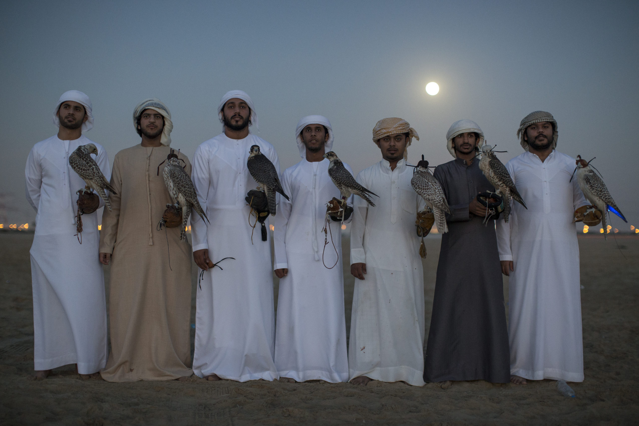Falconers In Abu Dhabi Train Their Raptors With Drones