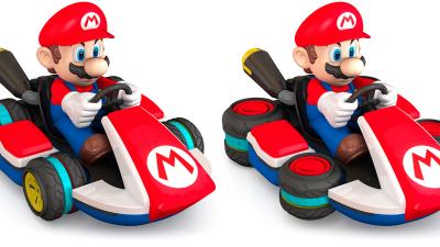 An RC Mario Kart With Wheels That Actually Convert To Hover Mode