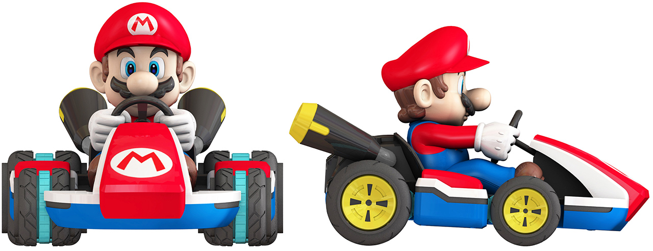 An RC Mario Kart With Wheels That Actually Convert To Hover Mode