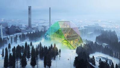 This Crazy Geodesic Dome Is Actually A Power Plant