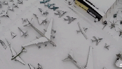 Cool Drone Footage Of Russia’s Air Force Museum Is Heaven For Planes