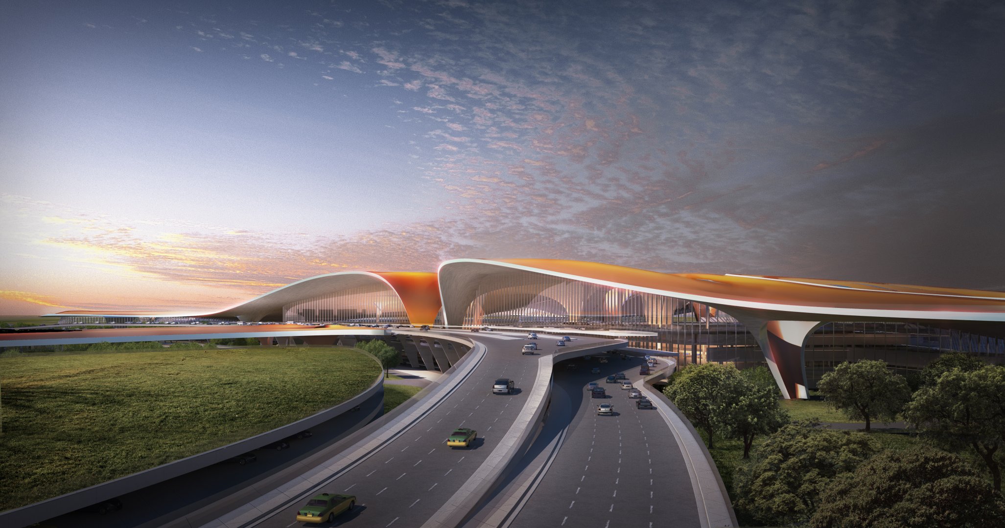 Beijing’s New Airport Terminal Looks More Like A Gigantic Spaceport