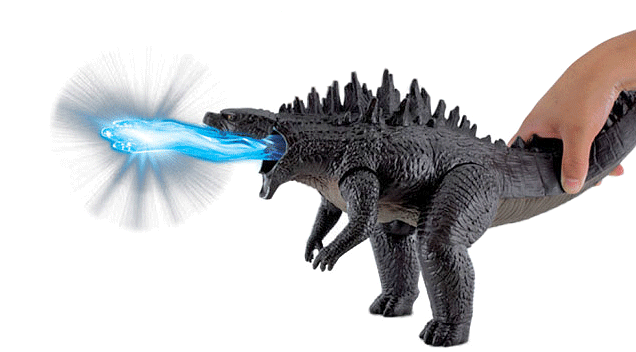 This Godzilla’s Atomic Breath Disappears Like He’s A Sword Swallower