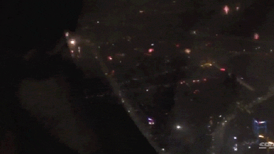 Incredible Aerial View Of Chinese New Year’s Fireworks Over Beijing