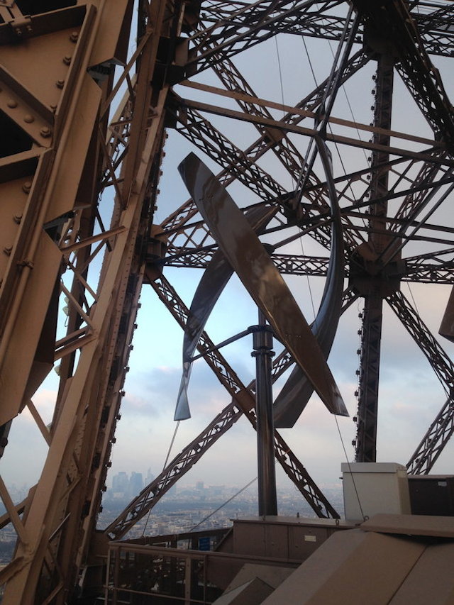 The Eiffel Tower Is Generating Power With A Hidden Wind Farm On Its Legs