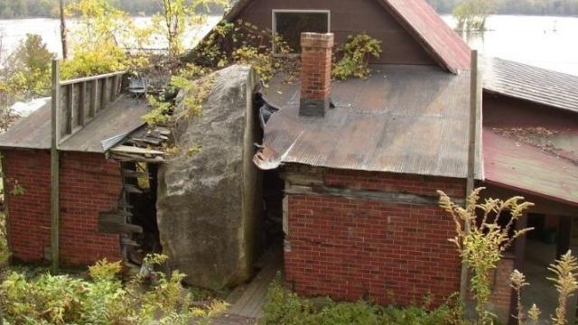 This House Was Designed Around The Rock That Almost Killed Its Owners