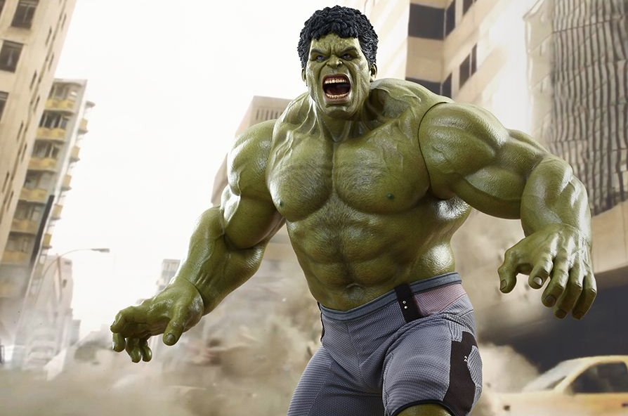 This New 17-Inch Hulk Figure Comes With Next-Level Chest Hair Detailing