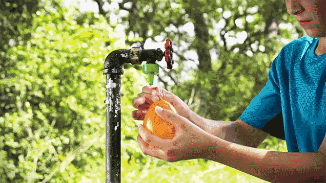 Self-Sealing Water Balloons You Never Need To Tie
