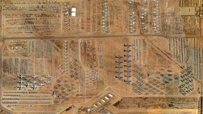 A Fascinating View Into The US Air Force Boneyards