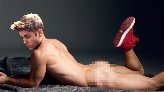 The Fine Art Of Photoshopping Justin Bieber’s Head On Naked Dudes (NSFW)