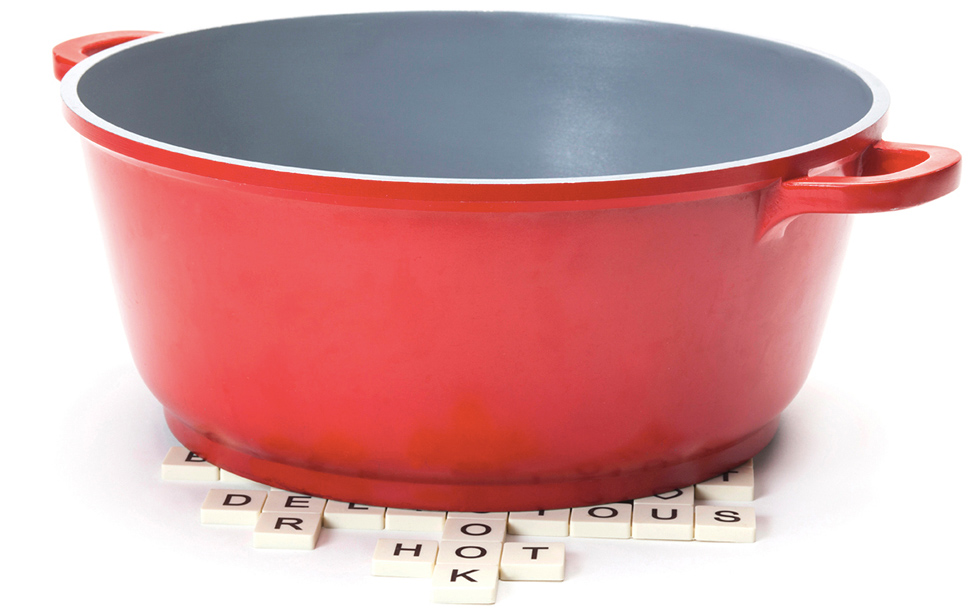 The Perfect Potholder For Crossword-Loving Chefs