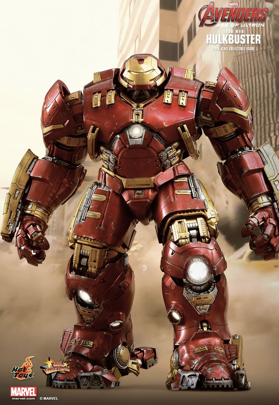 The First Official Shots Of That Unbelievable Iron Man Hulkbuster Figure