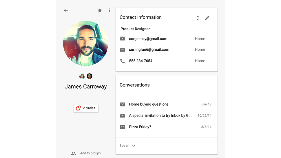 Organising Your Gmail Contacts Is About To Get So Much Better