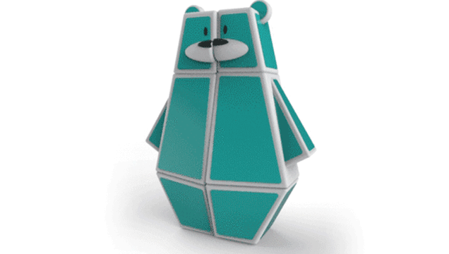 You Can 3D-Print This Kid-Friendly Rubik’s Bear Puzzle For Free