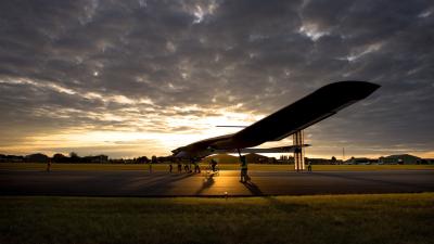 This Solar-Powered Plane Is About To Fly Around The World (Very Slowly)