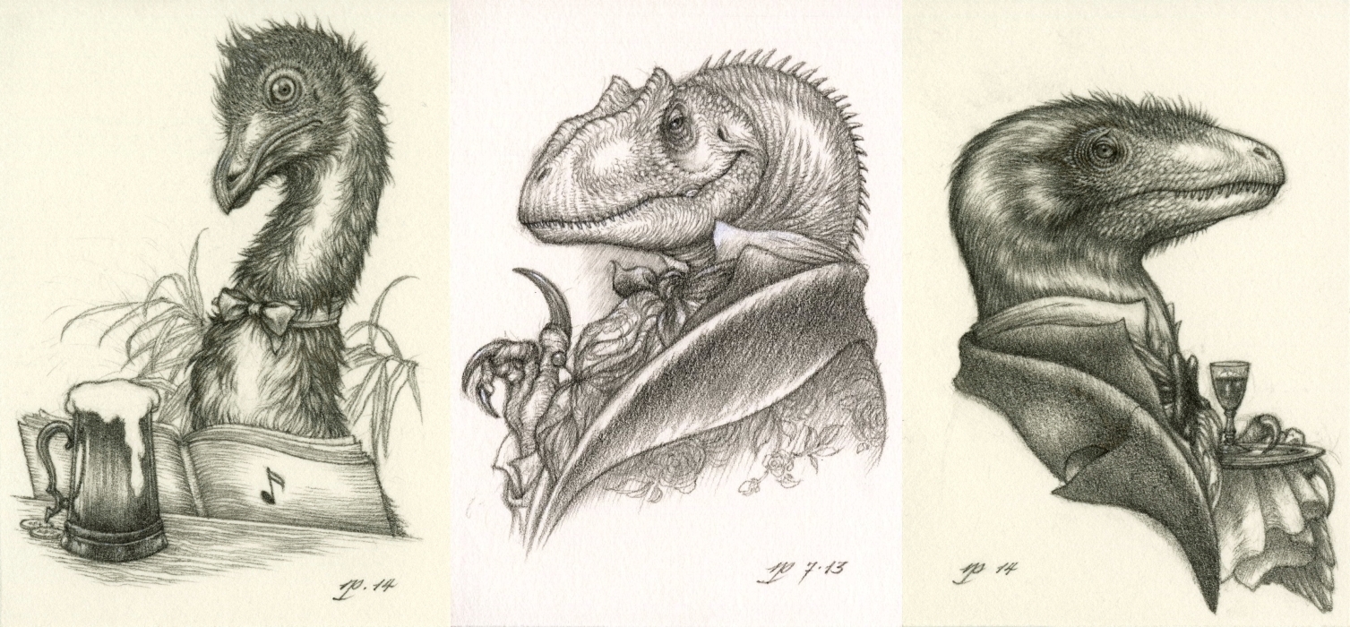 For Dino Geeks, The Twitter #SciArt Storm Was Undeniably Awesome