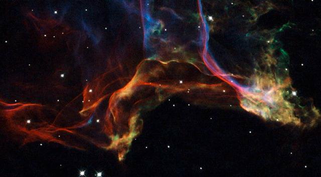 These Are The Twisted Shockwaves Produced By An Exploding Star
