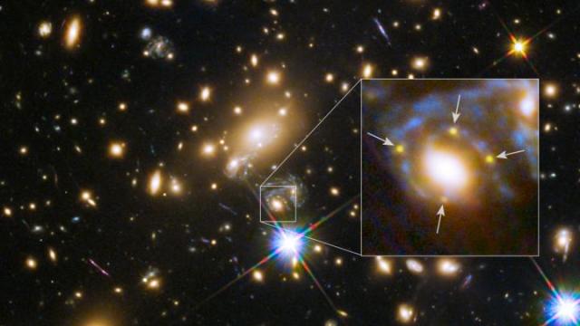 This Supernova Looks Like Four Exploding Stars
