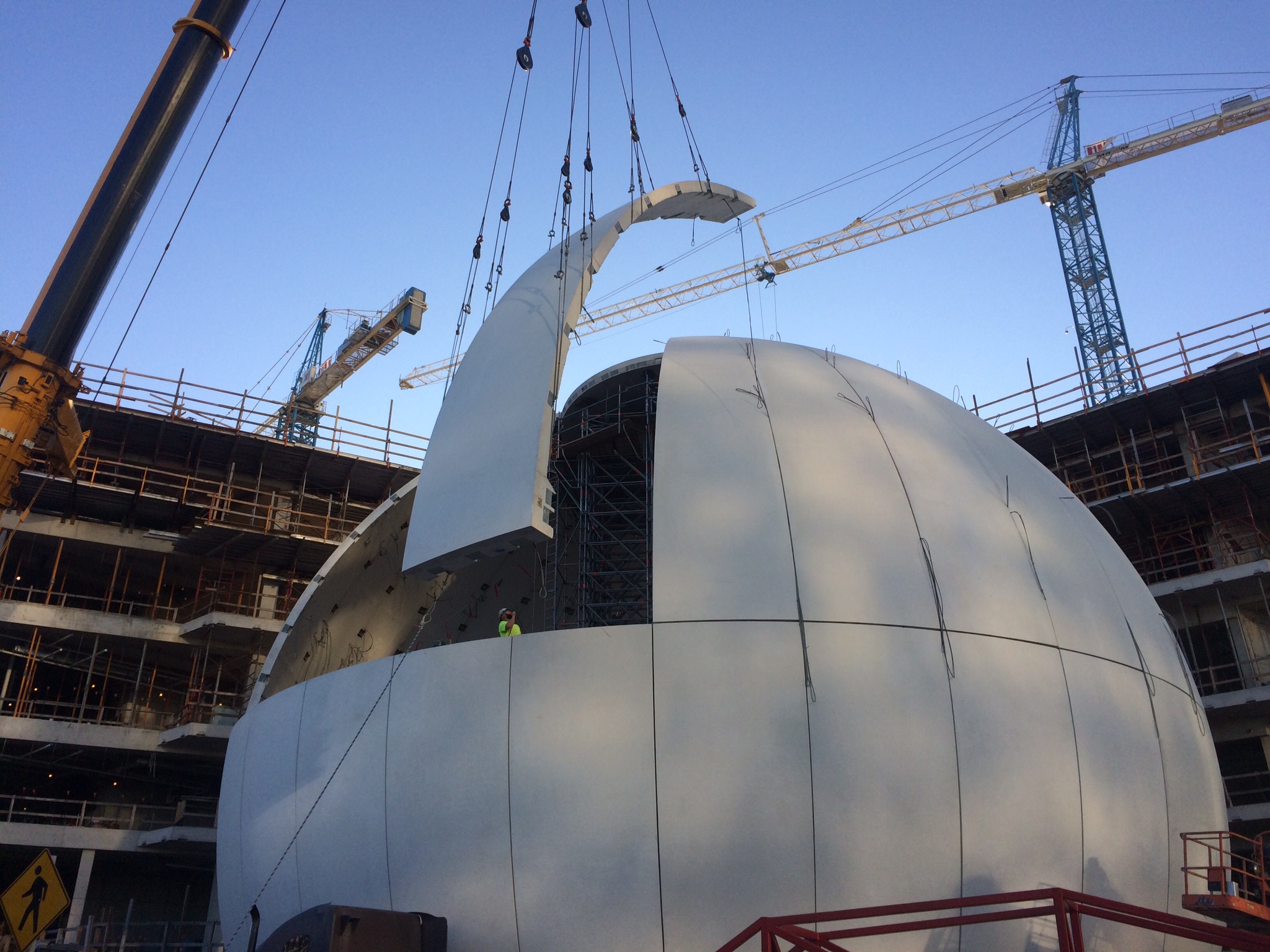 The Insanely Complicated Logistics Of Building A Planetarium 