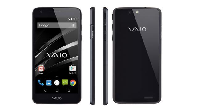 Vaio’s First Smartphone Is An MOR Black Slab