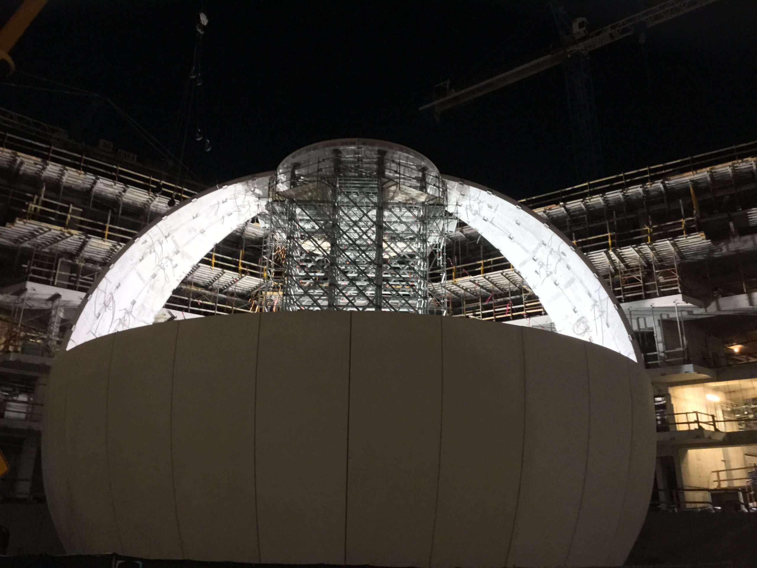 The Insanely Complicated Logistics Of Building A Planetarium 
