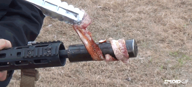How To Cook Delicious Bacon Using An M16 Rifle