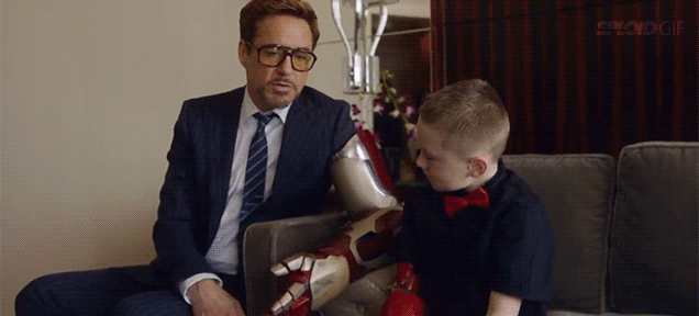 Robert Downey Jr Delivers Real Iron Man Bionic Arm To Armless Kid