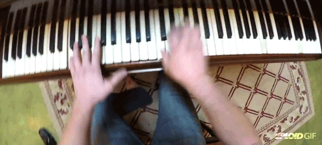 The Insane Skills Of A Concert Pianist In A Cool POV Video