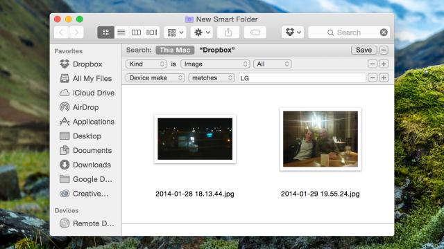 Use Smart Folders On OS X To Put All Your Photos In One Convenient Place