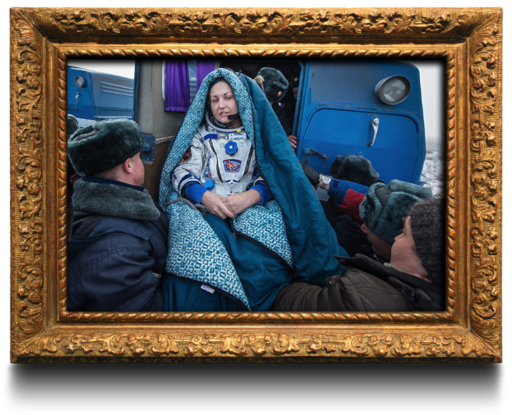 This Photo Of A Russian Cosmonaut Looks Like A Renaissance Painting